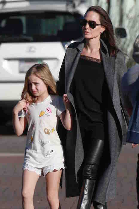 angelina jolie is a karate mom