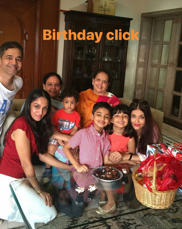 Aishwarya Rai Bachchan celebrates her nephew's birthday with Aaradhya and family!