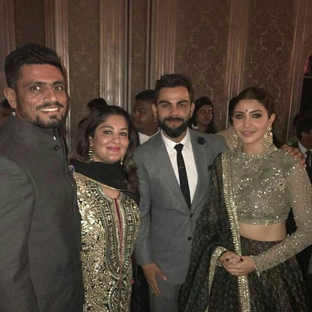 Anushka Sharma - Virat Kohli dance their hearts out at Zaheer Khan - Sagarika Ghatge's wedding reception-2