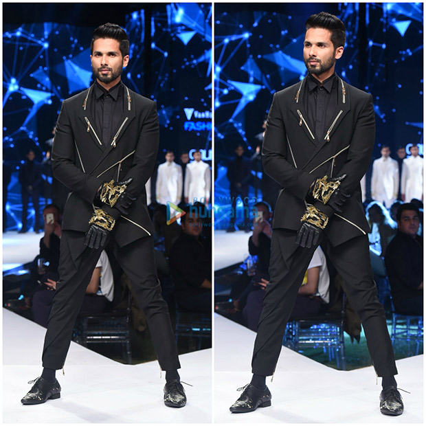 Check out Shahid Kapoor looked sharp and dapper as a showstopper at GQ Fashion Nights (1)