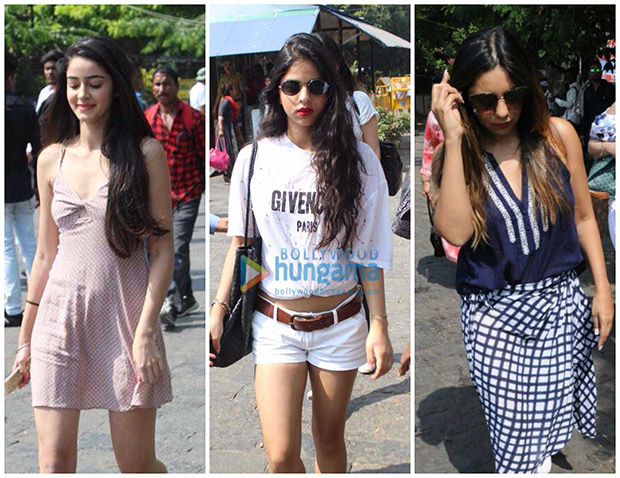 Check out Suhana Khan, Gauri Khan, and Ananya Panday head to Alibaug to kickstart Shah Rukh Khan's 52nd birthday celebrations 001