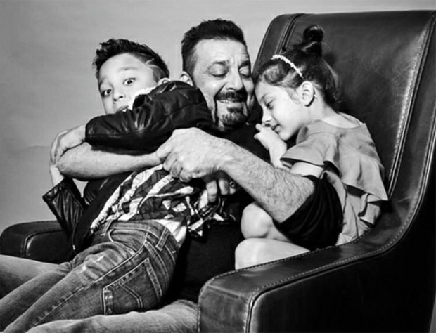 Cute! Sanjay Dutt shares his pictures with his kids on Children's Day (3)