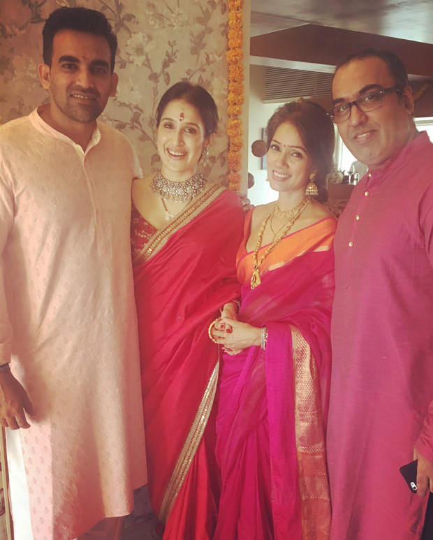 FIRST PHOTOS Sagarika Ghatge and Zaheer Khan get hitched!-02