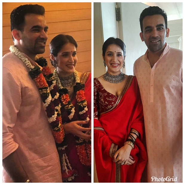 FIRST PHOTOS Sagarika Ghatge and Zaheer Khan get hitched!