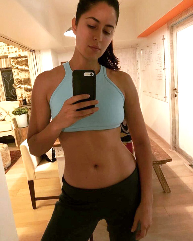 HOT! Katrina Kaif gives us fitness goals as she flaunts her well-toned abs