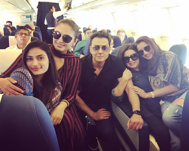 Huma Qureshi parties with girl gang Farah Khan and Sania Mirza, Sohail Khan and Bobby Deol party after Naaz awards (3)
