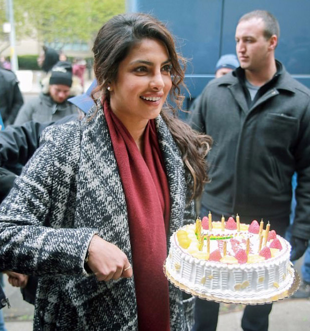 ON THE SET Priyanka Chopra surprises Quantico co-star Russell Tovey with a cake on his 36th birthday (4)