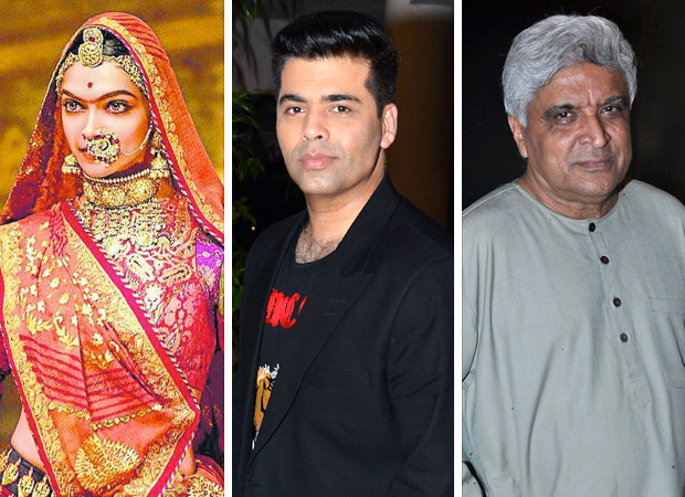 Padmavati row Here’s what Karan Johar and Javed Akhtar have to say about the Sanjay Leela Bhansali’s film