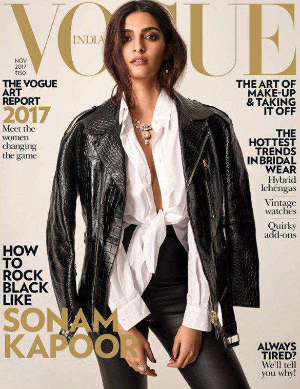 Sonam Kapoor On The Cover Of Vogue