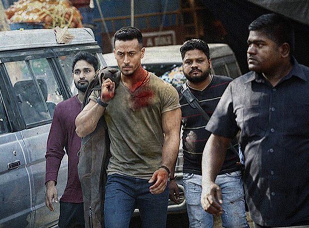 This blood stained look of Tiger Shroff