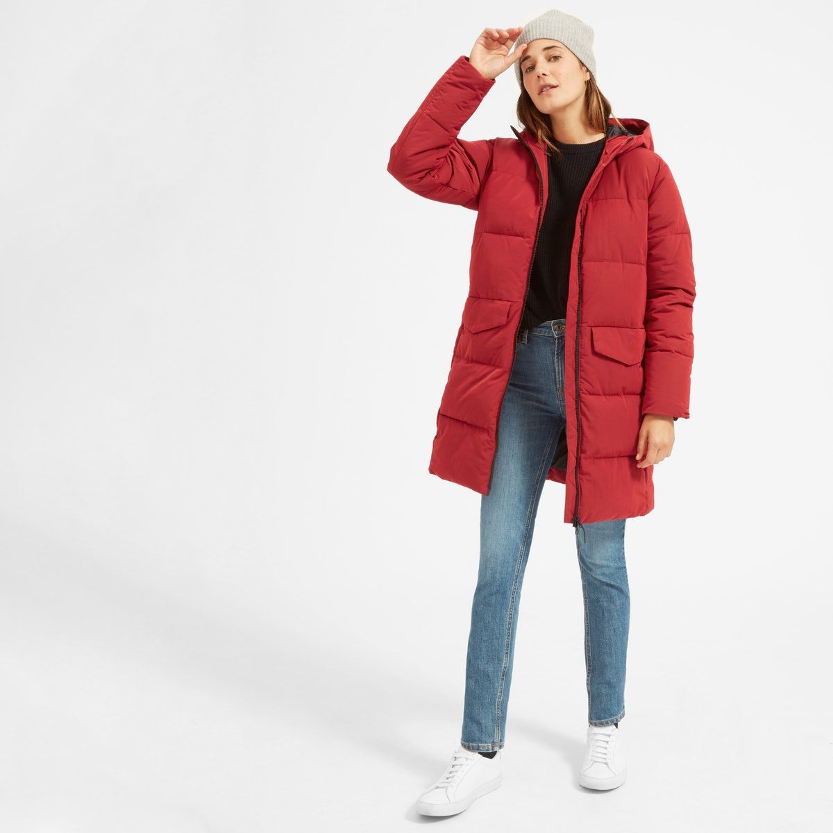 puffer weather is here & gigi hadid’s go-to is only $60