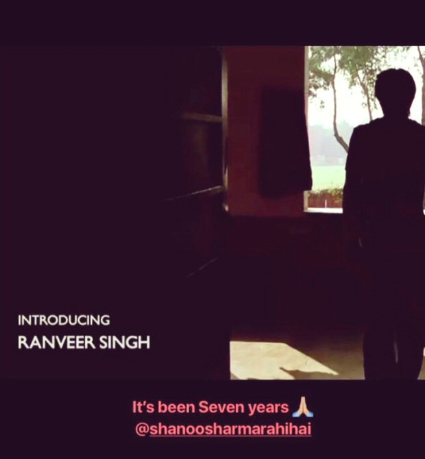 7 Years of Ranveer Singh Ranveer thanks casting director Shanoo Sharma for Band Baaja Baaraat1