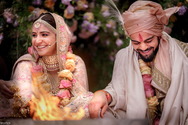 Anushka Sharma and Virat Kohli look royal in their traditional outfits in the first photos from their wedding in Italy!-01