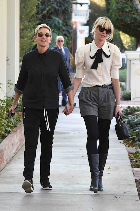 not a care in the world: ellen degeneres and portia de rossi