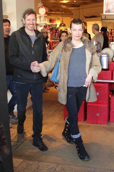 milla jovovich’s husband has a sense of humor about his wife’s fame