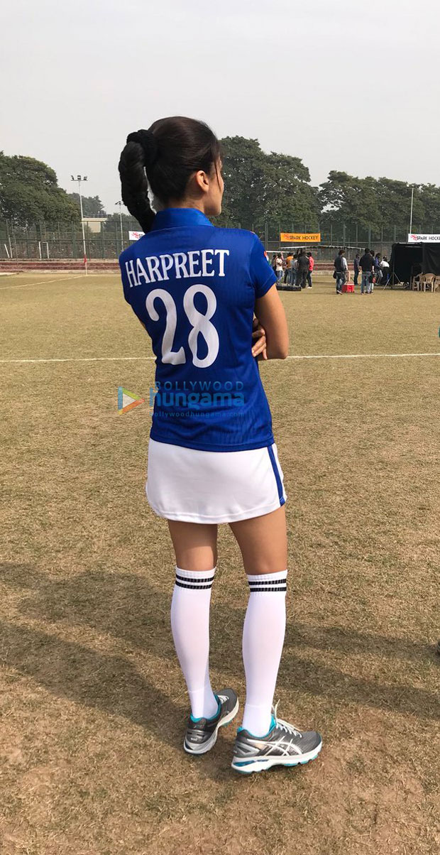 Check out Taapsee Pannu shows off her sporty look on the sets of Soorma