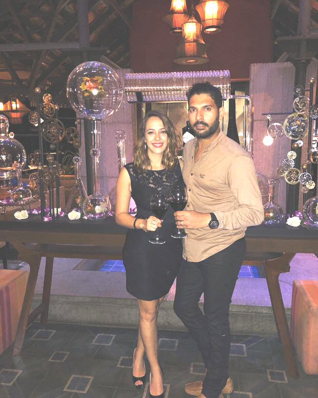 Hazel Keech shares a beautiful message for husband Yuvraj Singh on their first anniversary