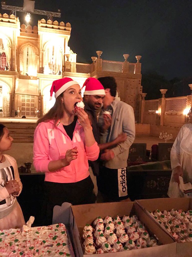 Kangana Ranaut celebrates Christmas on the sets of Manikarnika – The Queen of Jhansi (2)