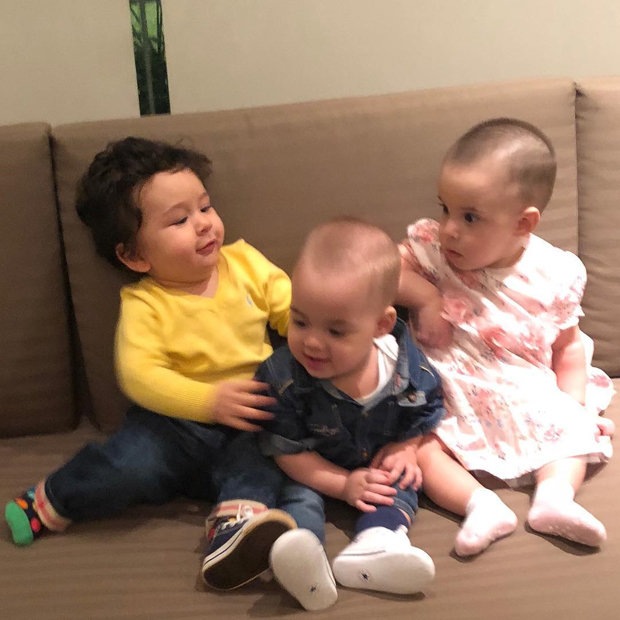 Karan Johar's twins Roohi and Yash and Kareena Kapoor Khan's son Taimur Ali Khan are new friends in town!