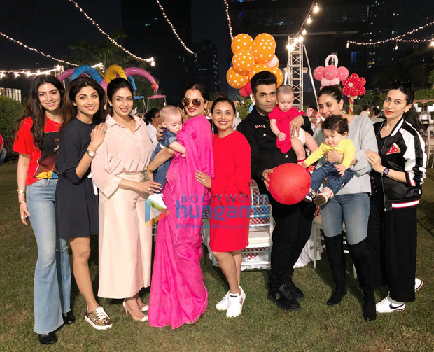 Shah Rukh Khan, AbRam Khan, Kareena Kapoor Khan, Taimur, Karan Johar and others attend Rani Mukerji's daughter Adira's birthday party! (3)
