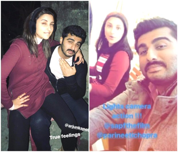 WATCH Arjun Kapoor sneaks up on Parineeti Chopra on the sets of Sandeep Aur Pinky Faraar1