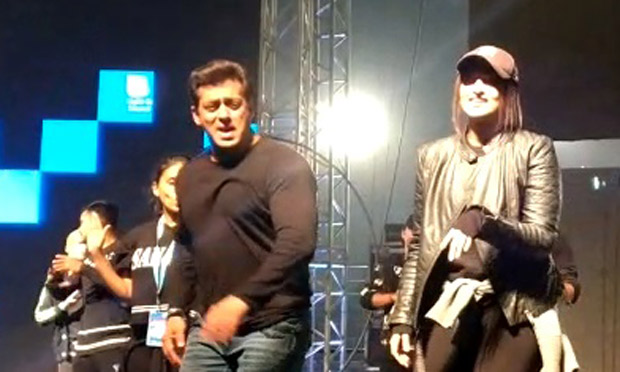 WATCH Salman Khan and Sonakshi Sinha rehearse on 'Tere Mast Mast Do Nain' for Dabangg Tour show in Delhi