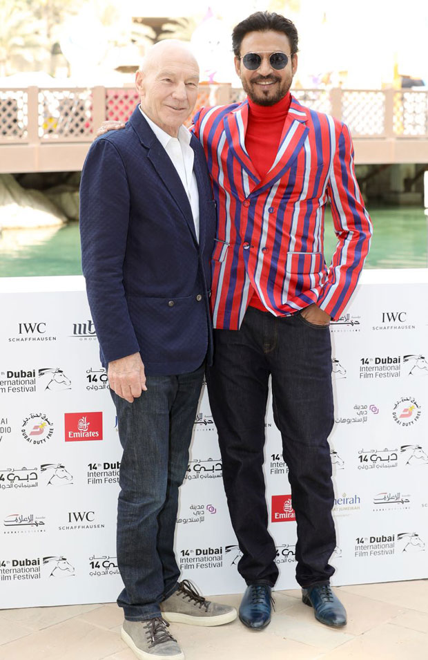 When Irrfan Khan meet the legendary Patrick Stewart