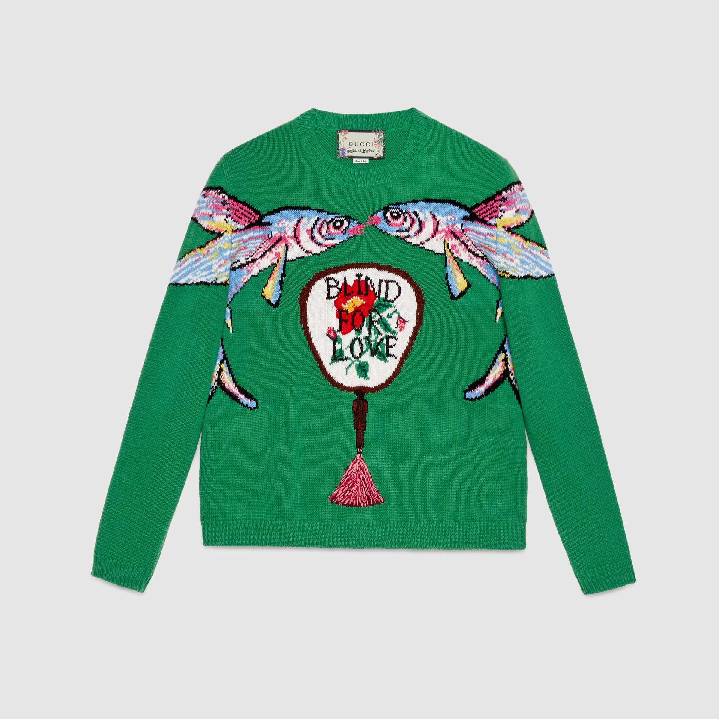 how gucci took back the ‘ugly christmas sweater’ & made you buy it