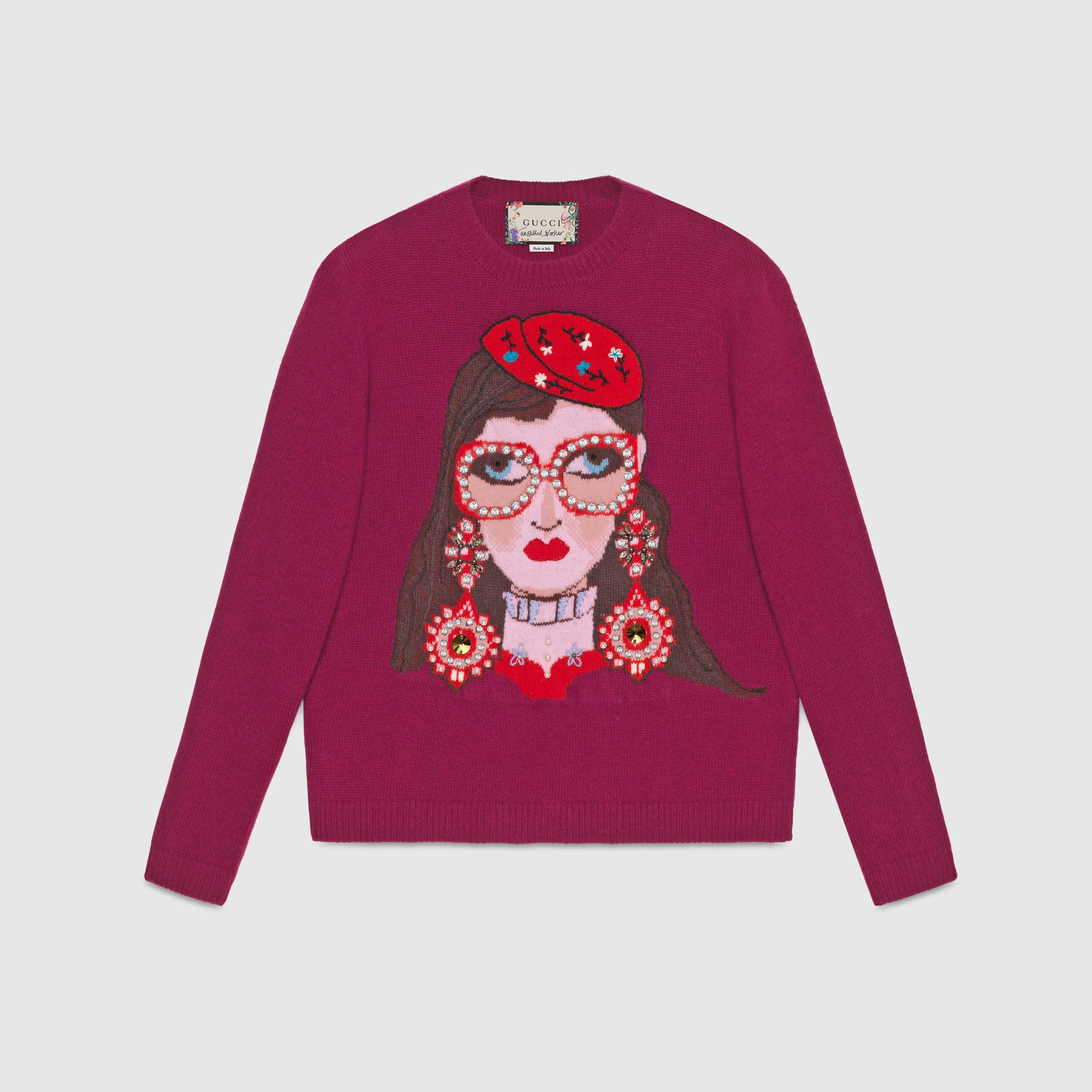 how gucci took back the ‘ugly christmas sweater’ & made you buy it