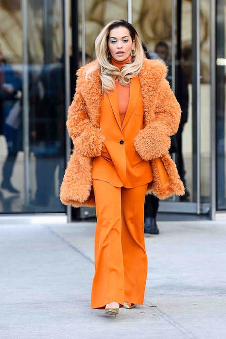 rita ora changes clothes faster than anyone we know