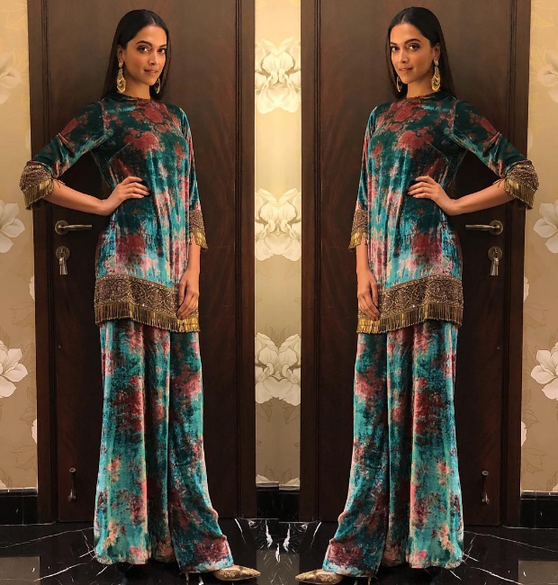 Deepika Padukone, Sonam Kapoor, Aishwarya Rai Bachchan, Parineeti Chopra and Hina Khan make some cringe-worthy choices! Deepika Padukone in Sabyasachi for Padmaavat promotions