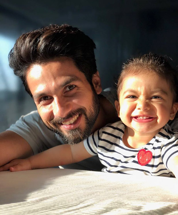 father-daughter duo shahid kapoor and misha kapoor have a smiley sunday