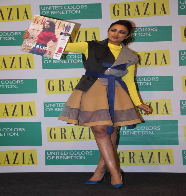 Sunshine girl Parineeti Chopra shines bright for Grazia cover this February Parineeti Chopra at Grazia February 2018 cover launch