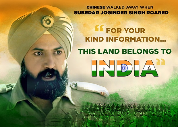 “for your kind information, this land belongs to india”, this dialogue from upcoming war film subedar joginder singh a rage on social media