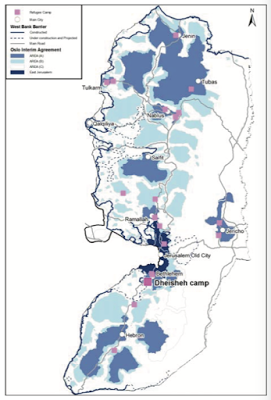 israel, palestine and the use of tear gas