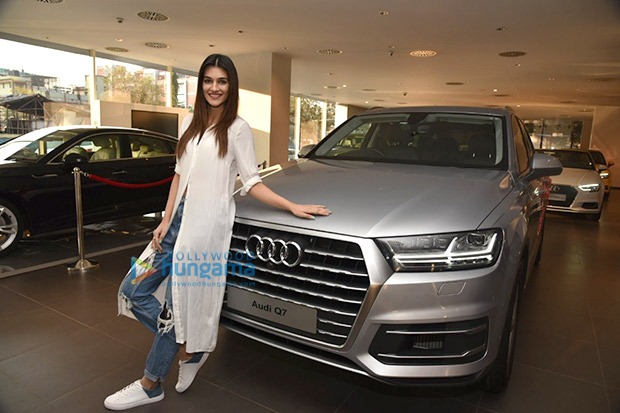 kriti sanon is the latest to join the audi brat pack with a q7