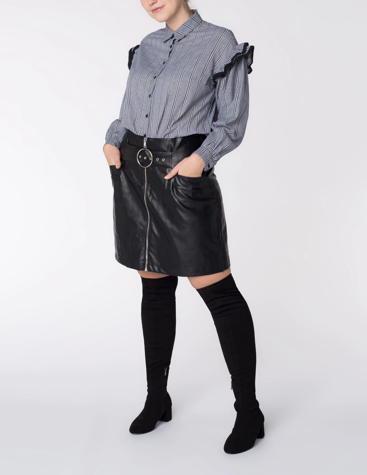 10 plus-size leather skirts you’ll wear every day until spring