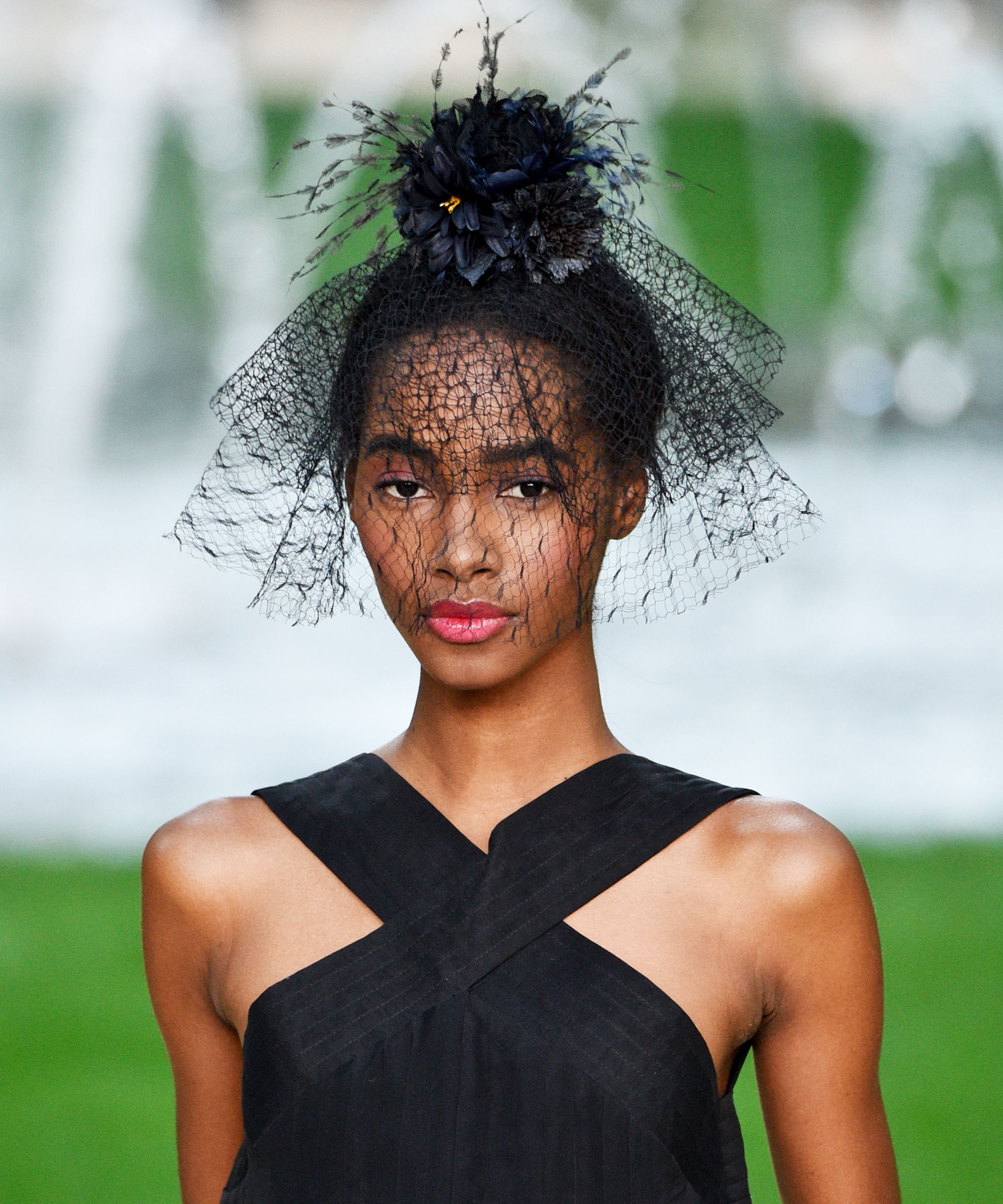 the couture runway looks redefining cool-girl wedding hair