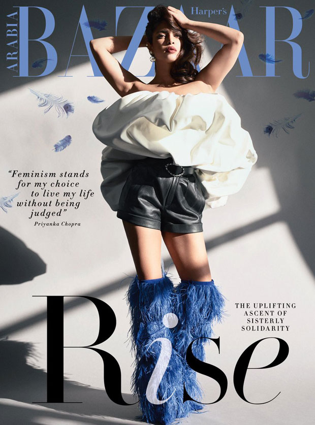 bawse queen priyanka chopra teaches us a, b & c of feminism with a fierce shoot for bazaar