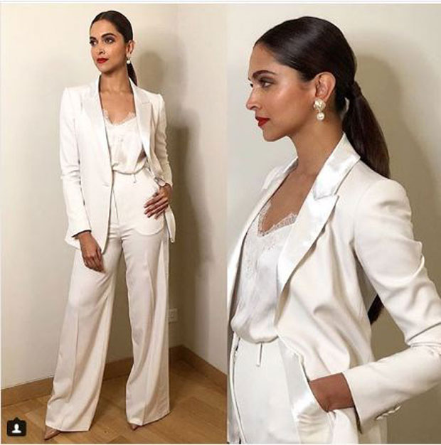 deepika padukone graces the panel at an event addressed to the most powerful women of india