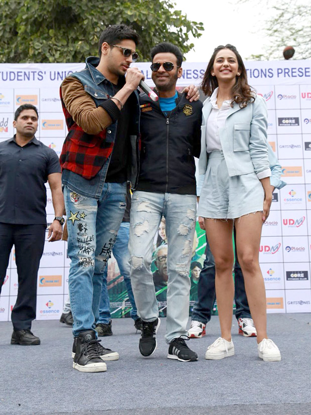 Here’s how the team of Aiyaary had a gala time at Delhi University's SRCC college