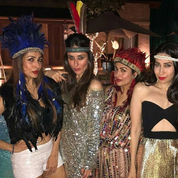 kareena kapoor & birthday gal amrita arora’s razzle-dazzle look is every hippy’s party must have!