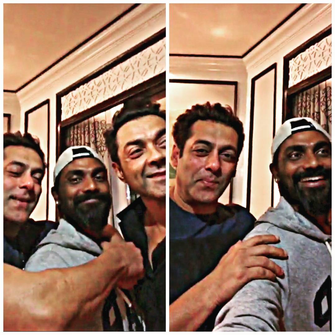 When Salman Khan video bombed the live chat of Bobby Deol