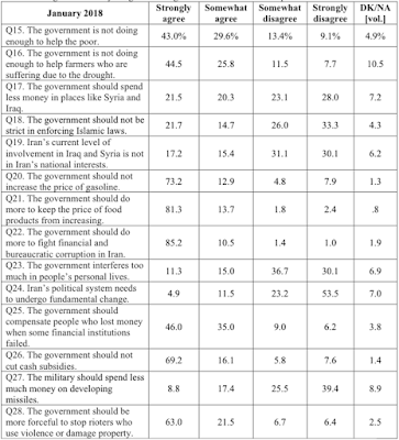 what do iranians think about the united states?