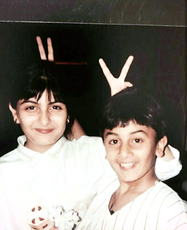 THROWBACK THURSDAY: Ranbir Kapoor and Riddhima Kapoor look absolutely adorable in this goofy picture