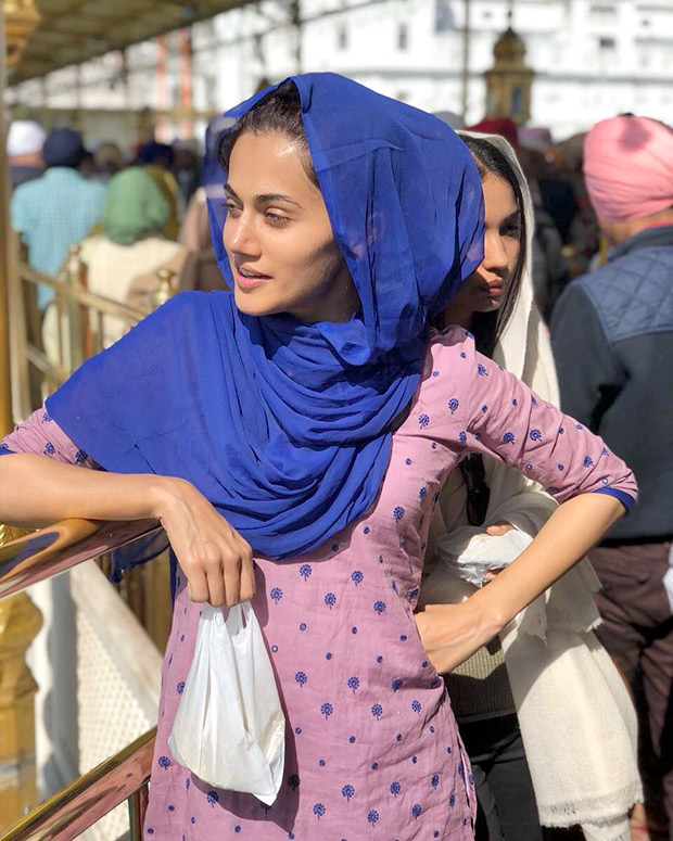 Taapsee Pannu, Vicky Kaushal kickstart Manmarziyaan after seeking blessings at Golden Temple