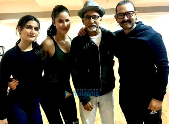 On The Sets Of The Movie Thugs of Hindostan