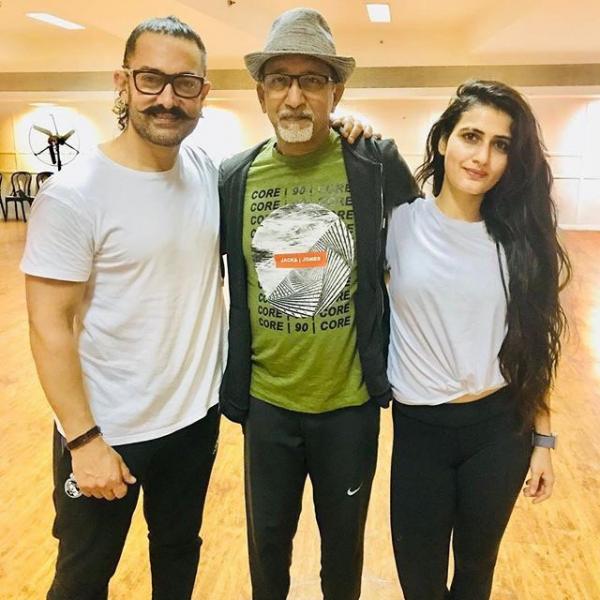 thugs of hindostan: aamir khan and fatima sana shaikh get into dance rehearsals for the title track