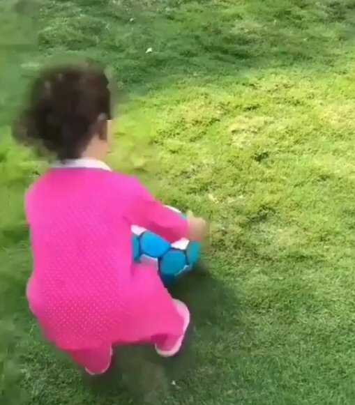 shahid kapoor’s daughter misha kapoor enjoys some football time