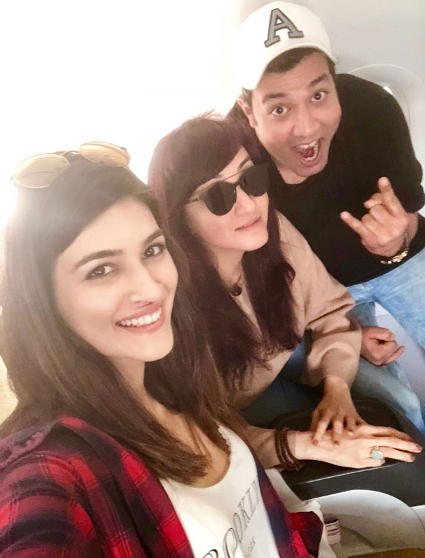 Wohoo! Kriti Sanon kicks off Arjun Patiala and it looks super fun!